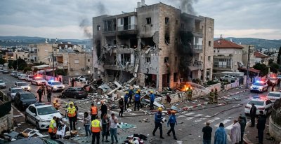 Десетки ранени: Иранска ракета удари сграда в Северен Израел