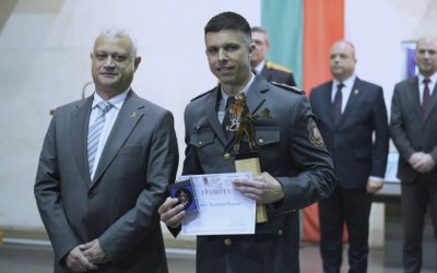 Бургаски огнеборец на върха: Великов стана &bdquo;Пожарникар на годината&ldquo;
