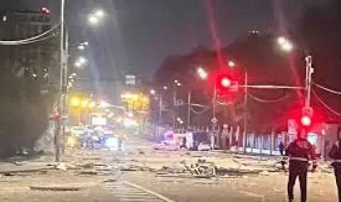Дрон удари жилищен блок в Москва близо до българското посолство