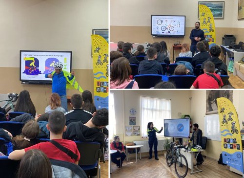 Бургас залага на велосипедите: Ученици преминават обучение за безопасност