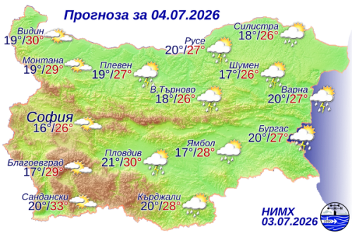 Ето какво време ни очаква на 4 юли