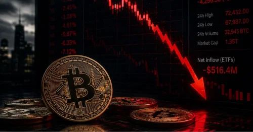 За първи път от октомври 2024 г. насам: Биткойн се срина под 60 000 долара