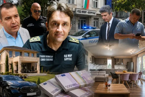 ПАРАДОКС: Хора близки до Калин Стоянов се връщат в МВР - Бургас (СНИМКИ)