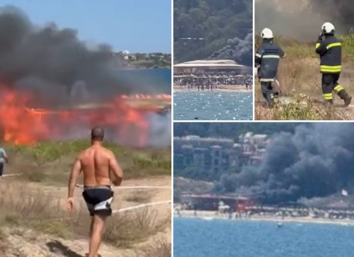 УЖАС КРАЙ СОЗОПОЛ! Пламна ресторант &bdquo;Resto Del Verano&ldquo; (ВИДЕО)