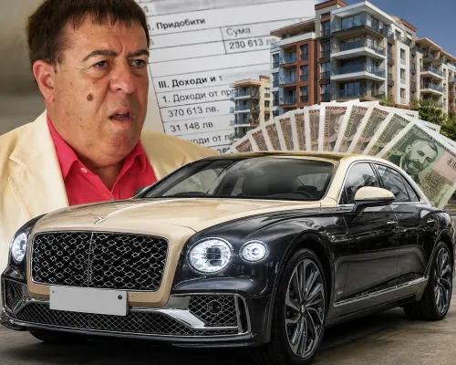 БЕНЧО БЕНЧЕВ С НОВО BENTLEY ЗА 357 500 ЛЕВА: Това показва имуществената му декларация