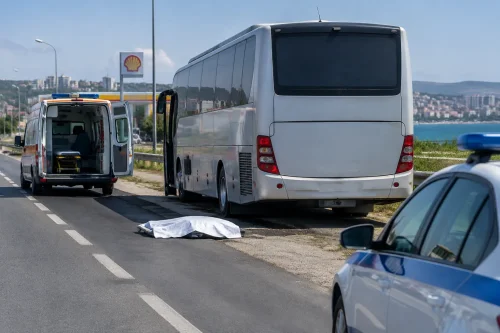 Мъж от Беларус почина в автобус край Слънчев бряг