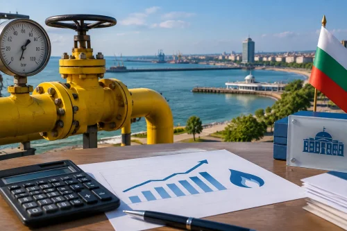 КЕВР утвърди цена на газа 44,09 евро/MWh за октомври