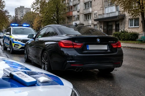 МВР-Бургас задържа 48-годишен с БМВ след тест за кокаин