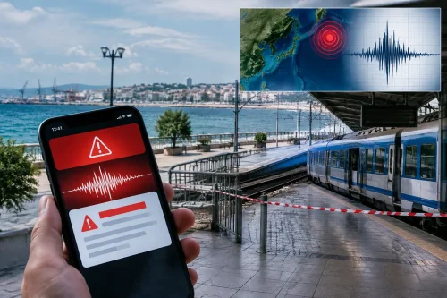 JMA обяви по погрешка земетресение 9,9 и спря влакове