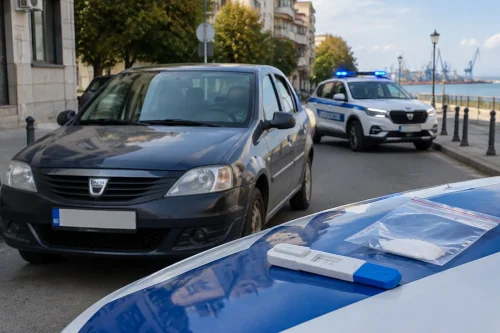 Полицията в Бургас хвана двама шофьори с наркотици