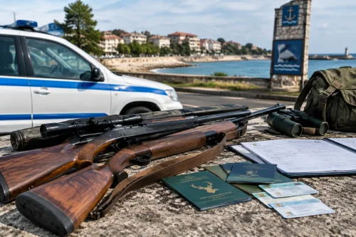 В Приморско иззеха оръжията на ловна група