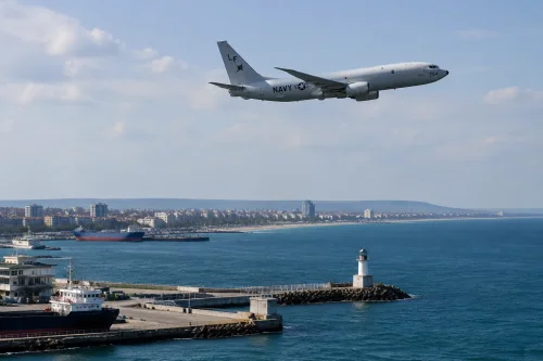 САЩ изпратиха P-8A „Посейдон“ над Черно море