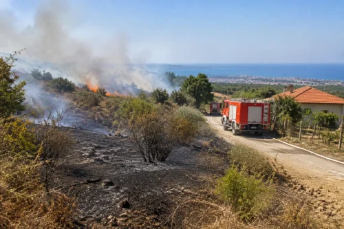 Пожарът край Изворище е локализиран, няма пострадали