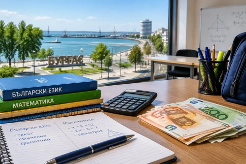 Бургас: подготовката за 7. клас стига до 4000 евро