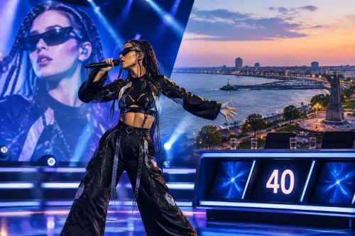 София Адам имитира DARA и печели 40 точки