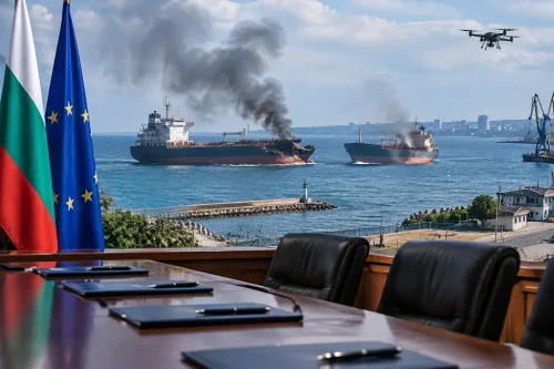 Румен Радев свиква службите след удари с дронове по кораби