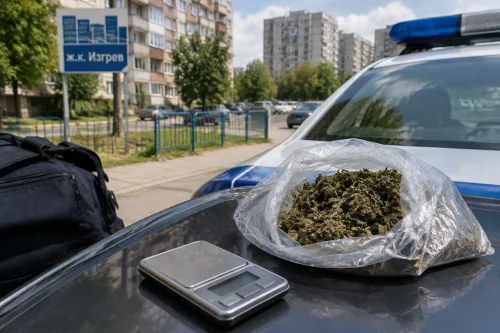 Пето РУ Бургас задържа 18-годишен с 35 грама марихуана