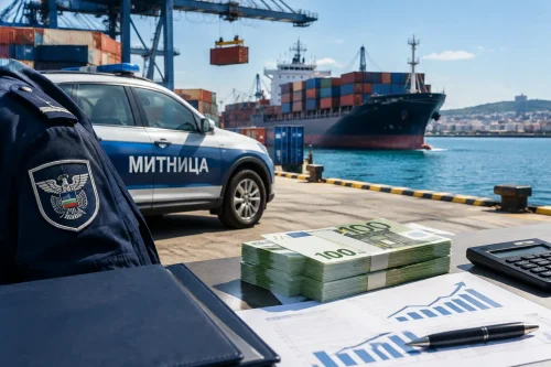 Агенция „Митници“ отчете рекорд: 6,116 млрд. евро за девет месеца