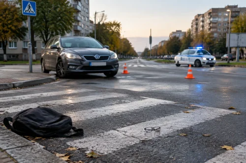 Полицията в Бургас отчете 2.07 промила и два удара на пешеходци