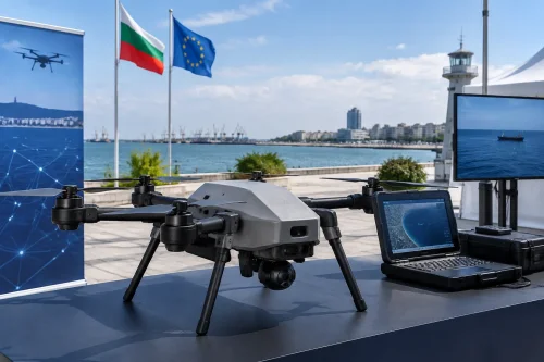Бургас показа автономен 3D принтиран дрон за сигурност
