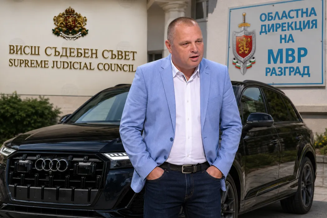 Това е България: Шеф на полиция платил регистрацията на Audi Q7 на член на ВСС