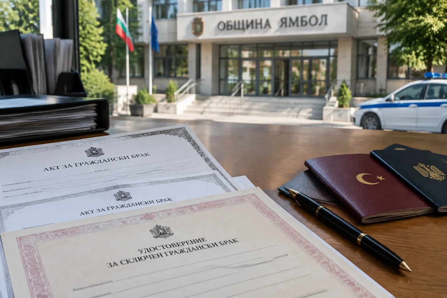 Прокуратурата в Ямбол задържа общинска служителка за фалшиви бракове