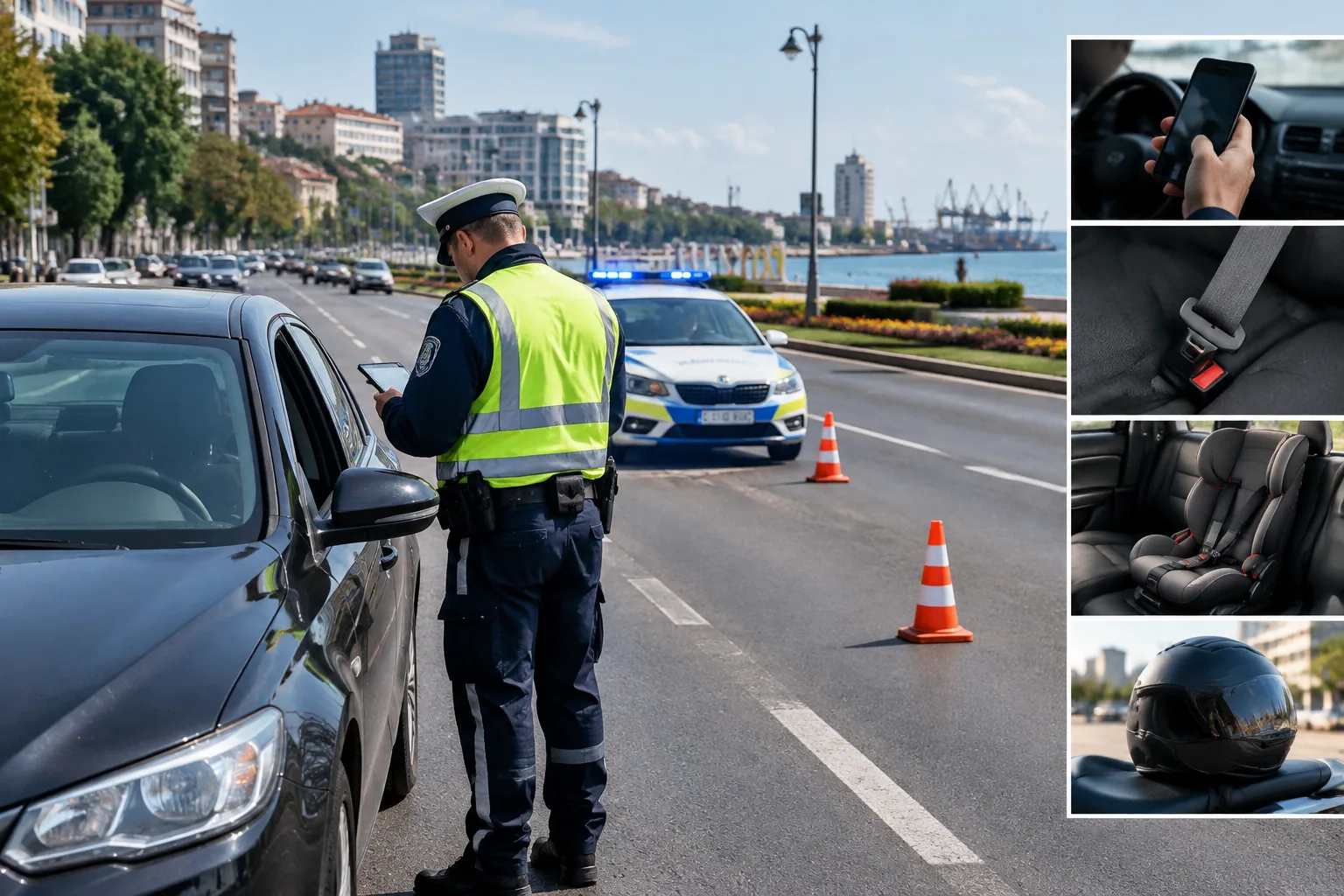 Пътна полиция засилва контрола в градовете след лятото