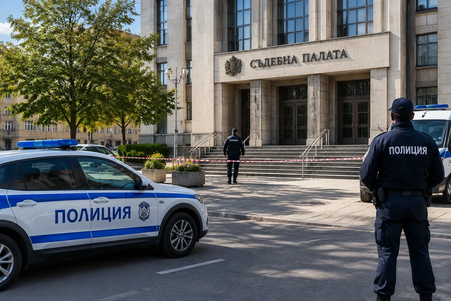 Сигнал за бомба евакуира Съдебната палата в Бургас
