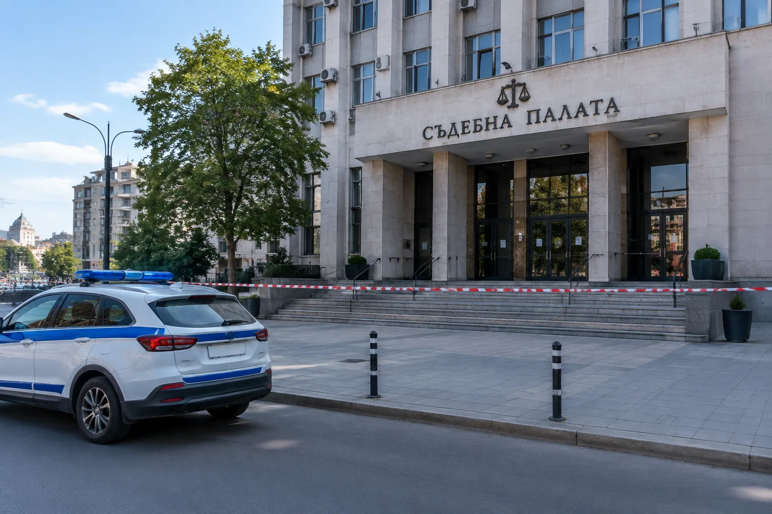 Сигнал за бомба затвори Съдебната палата в Бургас