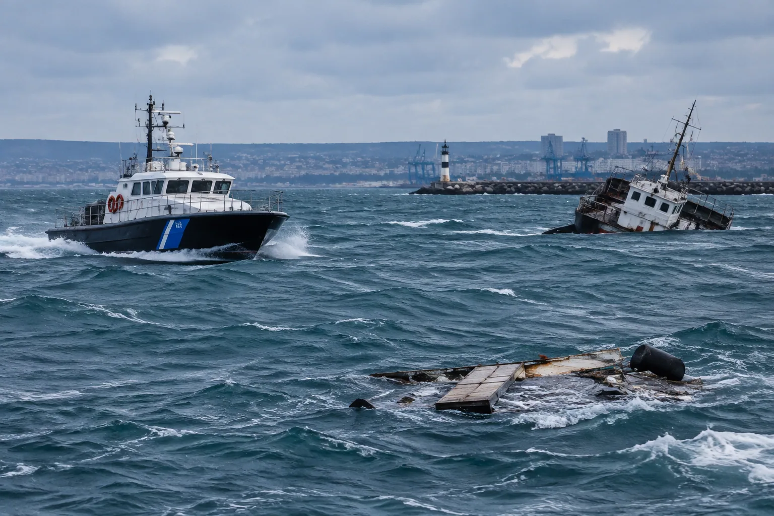 Антон Златанов: Моряци още са върху отломки край Варна