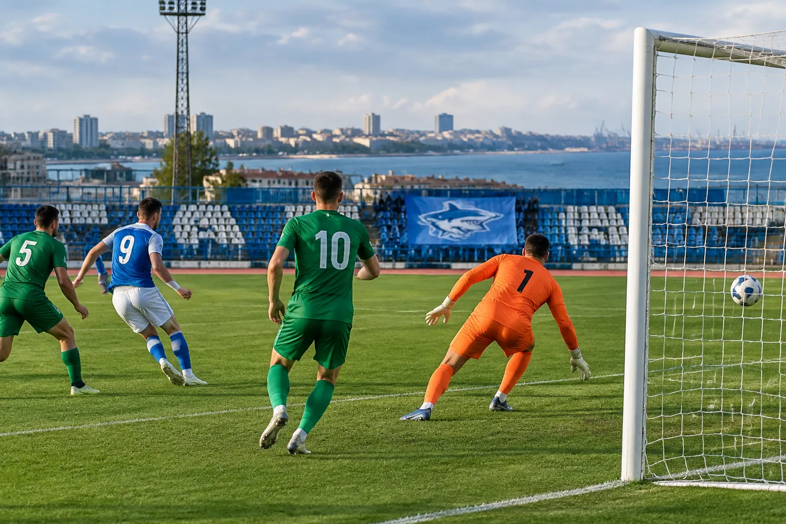 Черноморец 1919 прекъсна серията си с 1:1 срещу Спортист