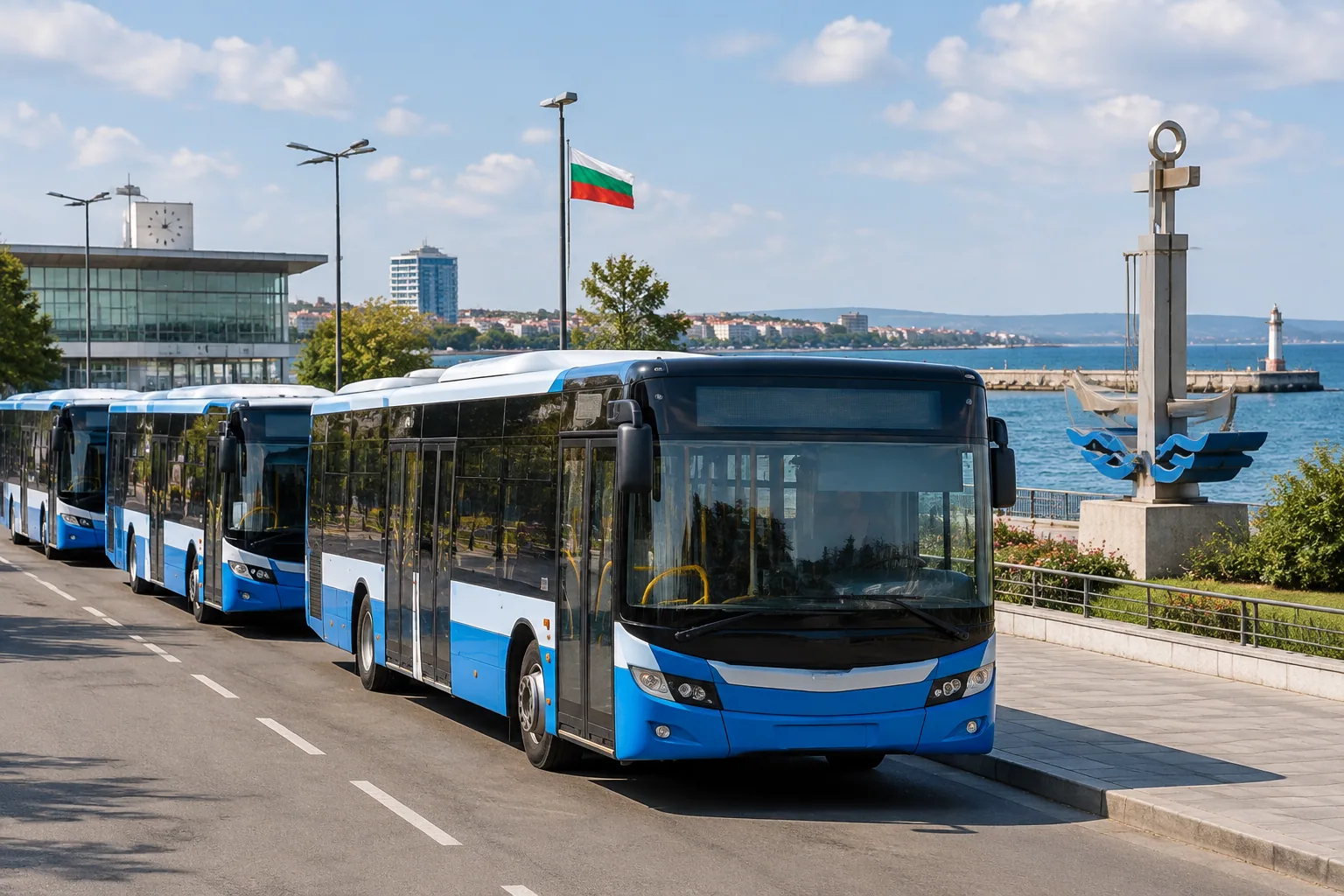 „Бургасбус“ обяви наем на 16 автобуса за 2,16 млн. евро