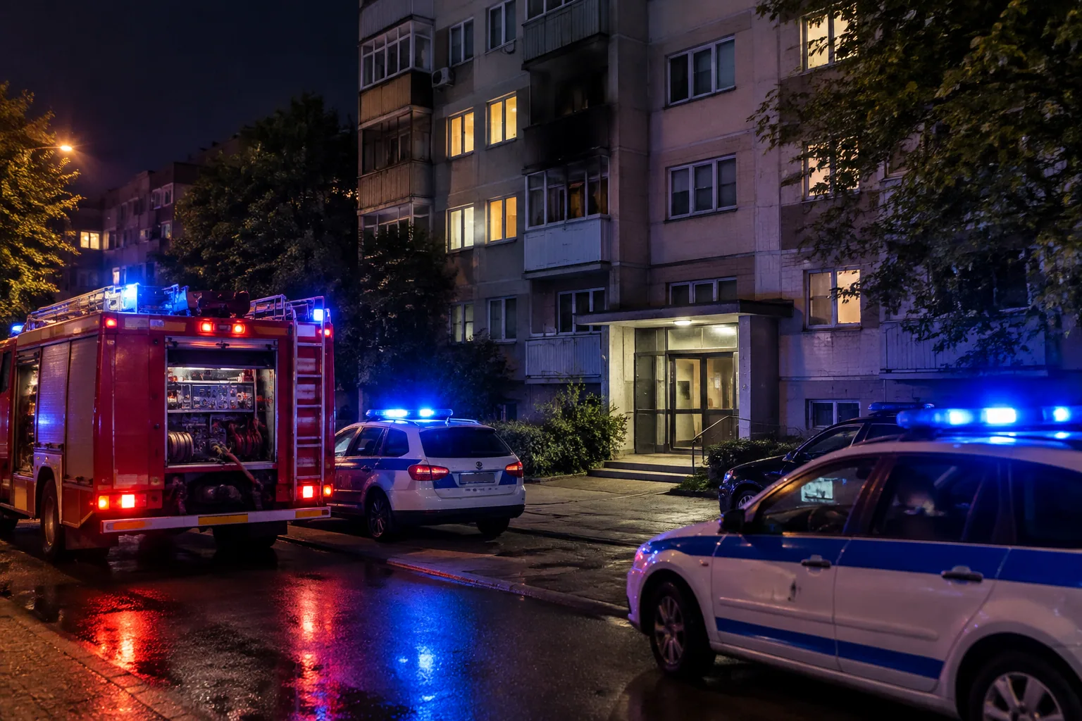 Пожар в Бургас евакуира вход в бл. 12 на „Зорница“