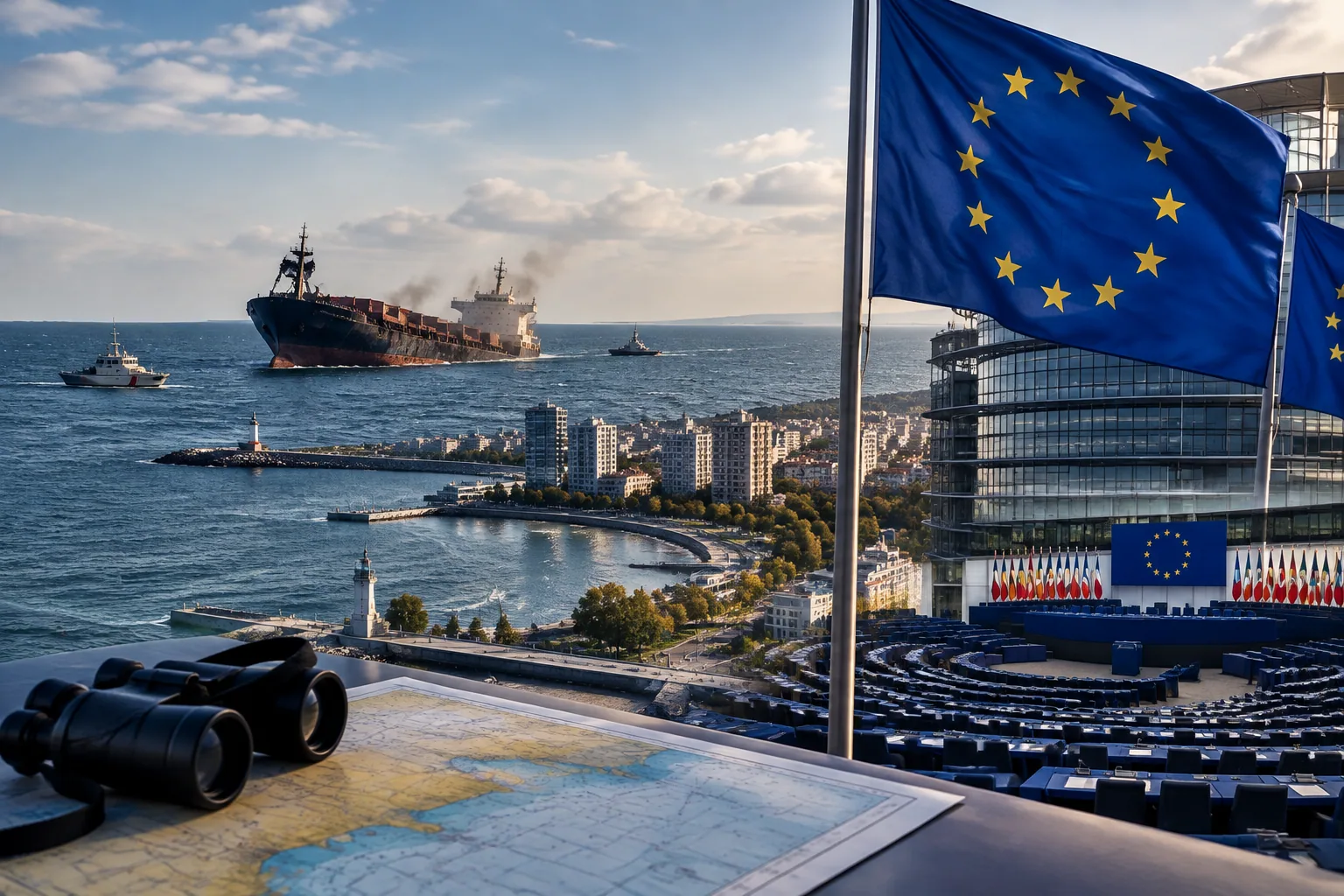 Европейският парламент обсъжда Черно море след атаки край България