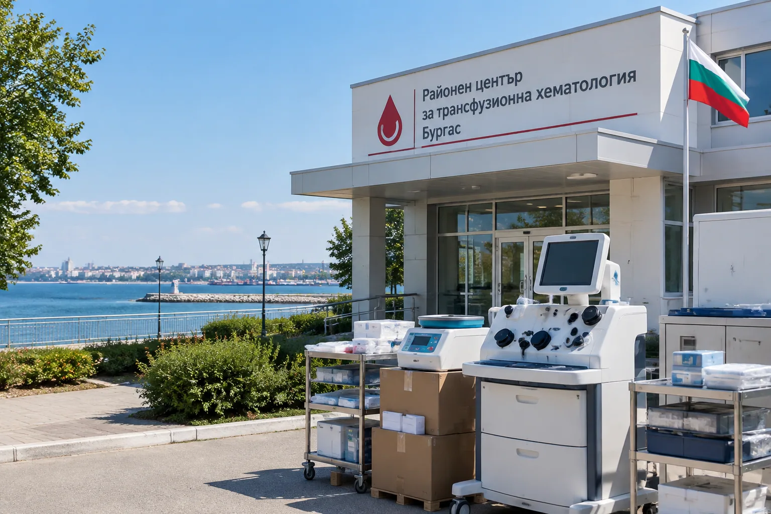 Кабинетът отпусна 3,9 млн. евро за кръвния център в Бургас
