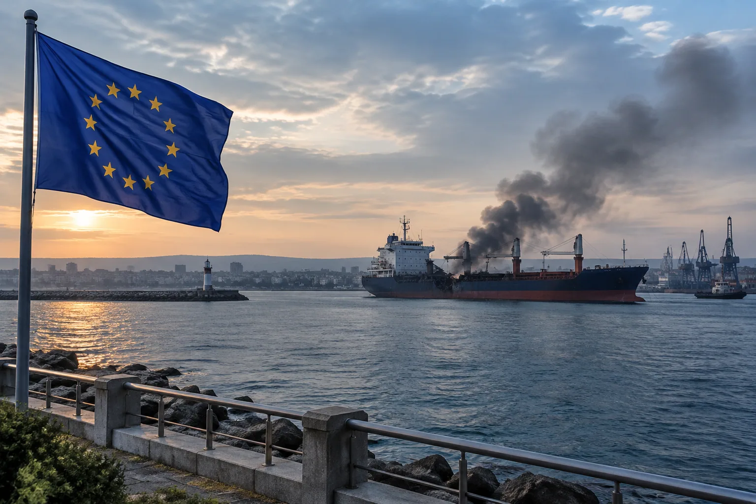 Еврокомисията: Ударите по кораби в Черно море засягат ЕС
