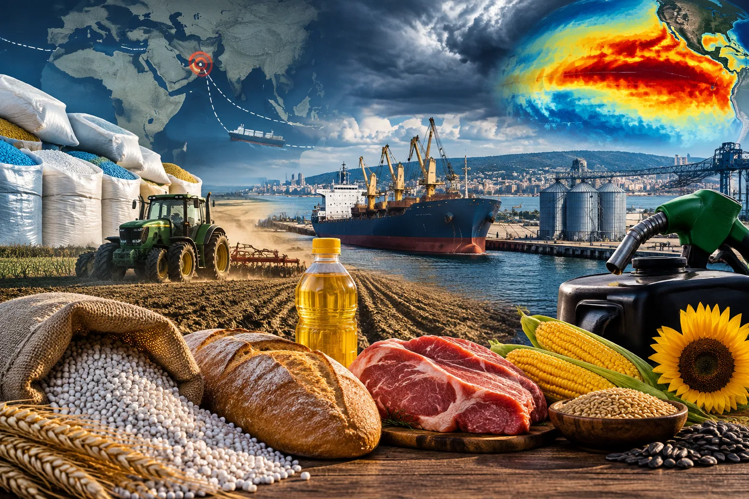 Торове, дизел и Ел Ниньо вдигат риск за храните през 2027