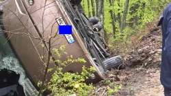 Автобус с 37 пътници се обърна край Малко Търново: Има загинали, десетки ранени