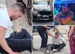 СКАНДАЛНО ВИДЕО: Вижте шофьора с 3,59 промила след катастрофата на мястото, където загина Филип