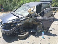 Две катастрофи блокираха пътя Бургас &ndash; Созопол, образува се огромно задръстване