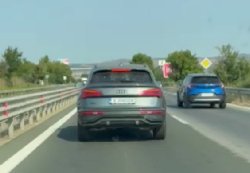 На косъм от удар край &bdquo;Джъмбо&ldquo; в Бургас: Жена твърди, че шофьор на Audi е &bdquo;биел спирачки&ldquo; пред нея (ВИДЕО)
