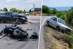 Двама мъже пострадаха при катастрофи край Бургас и Царево