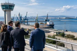 Георги Пеев обсъжда в Бургас пристанището и свързаността