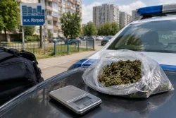 Пето РУ Бургас задържа 18-годишен с 35 грама марихуана