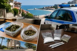 Полицията в Бургас задържа двама с наркотици в курортите