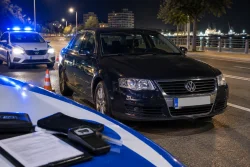 Полицията в Бургас иззе „Пасат“ на шофьор с 2,41 промила