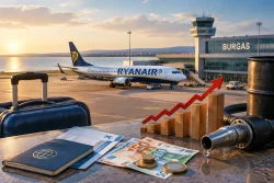 Ryanair прогнозира до 20% по-скъпи билети през 2027